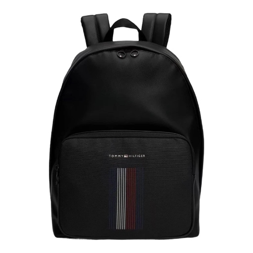 TOMMY HILFIGER Th Foundation Dome Backpack AM0AM12598 BDS Nero
