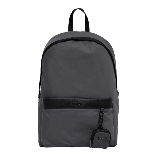 CALVIN KLEIN Ck Est. Nylon Round Backpack K50K512115 PCX Grigio
