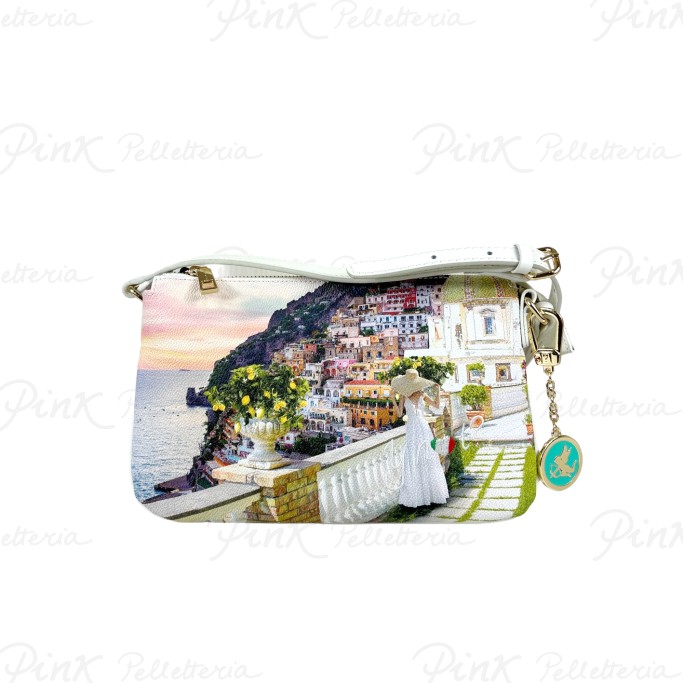 YNOT Yesbag Shoulder Bag 2 Compartment YES647S4 Romantic Coast