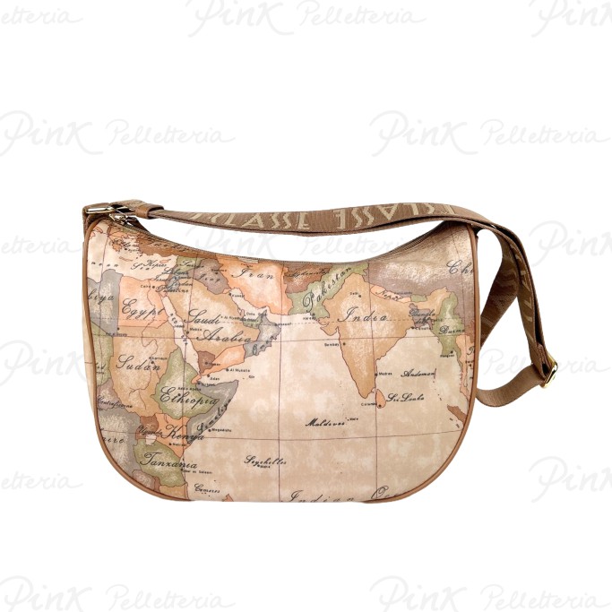 ALVIERO MARTINI PRIMA CLASSE Soft Tracolla Mezzaluna Media S007 6001 0010 Naturale