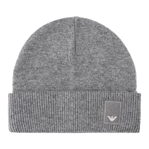EMPORIO ARMANI Man Beanie Hat EM000431 AF10401 O8004 Grigio