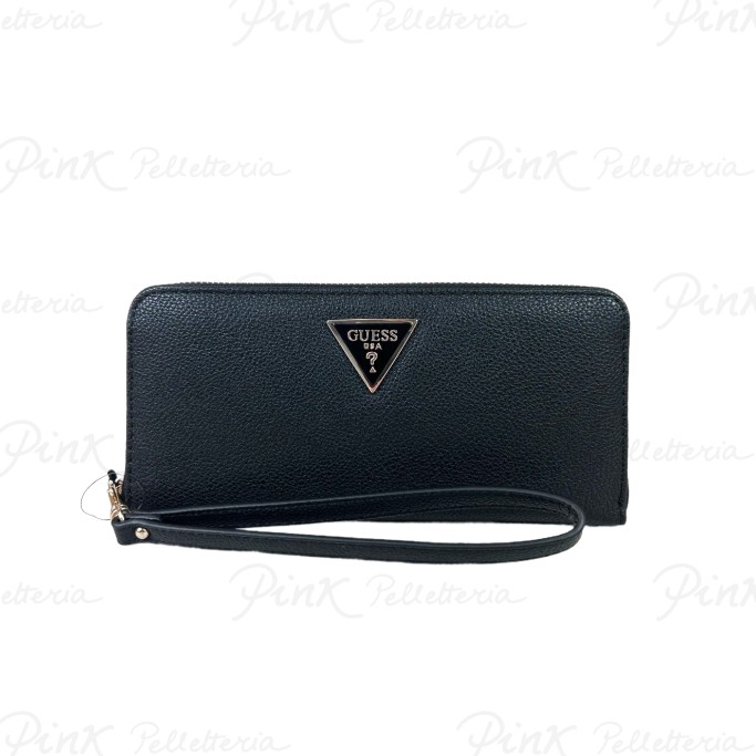 GUESS Laurel Slg Large Zip Around SWBG8500460 BLA Black