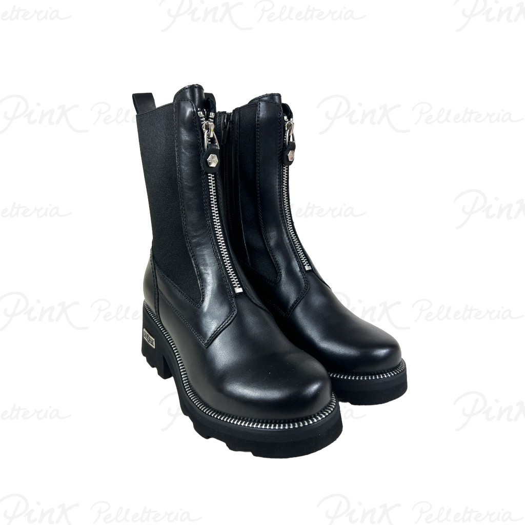 CULT Grace 3929 Mid W Leather CLW3929-00 Black