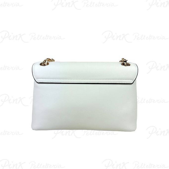 TWINSET Carry Over Smooth Hobo 241TD8273 00001 Bianco Ottico