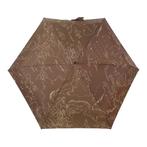 ALVIERO MARTINI PRIMA CLASSE Ombrello Supermini Custodia Cilindro 1018 E Marrone - immagine 2