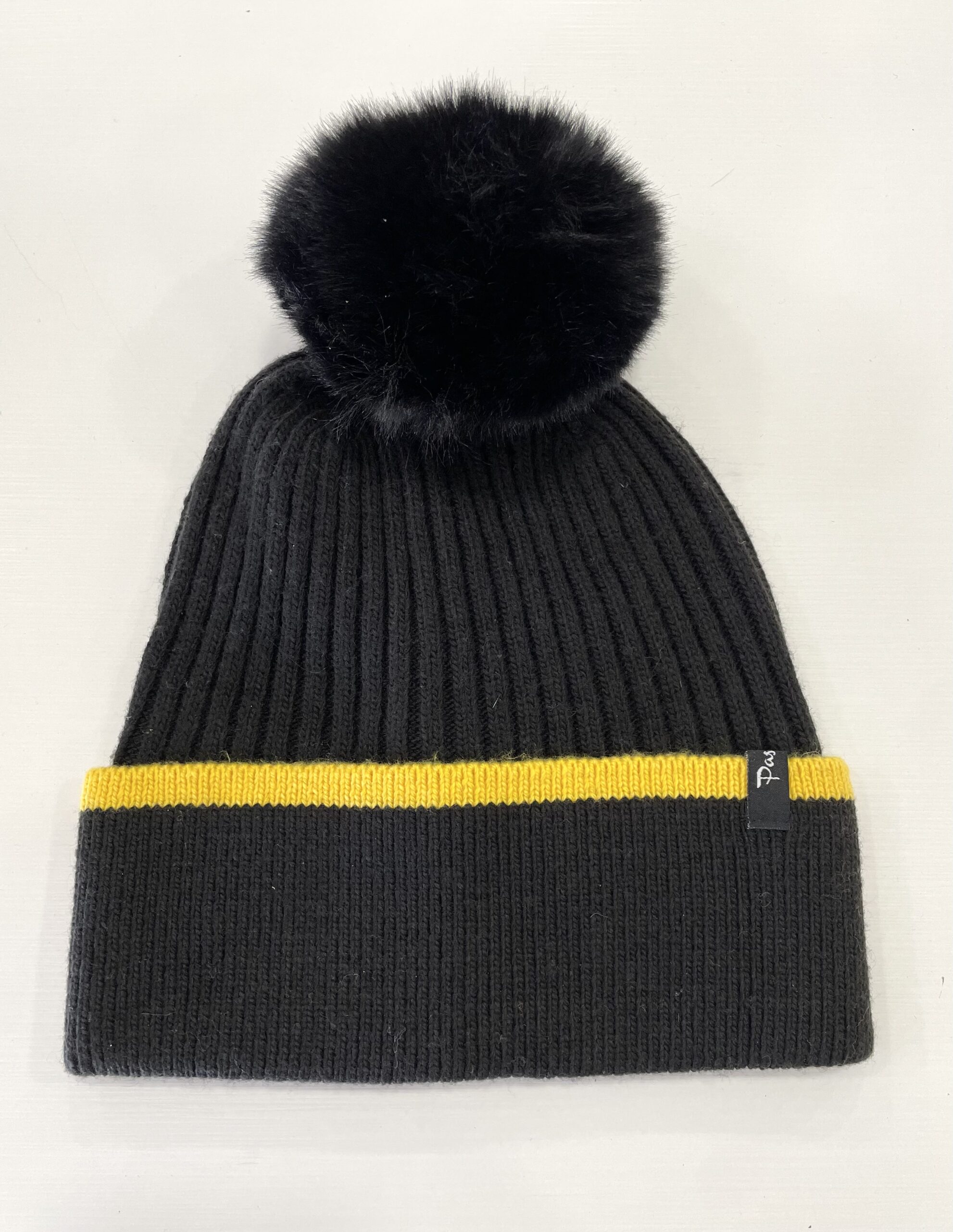 PASH BAG Cuffia 13197 Nero/Giallo