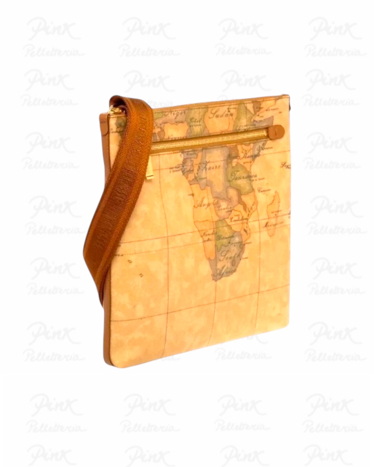 ALVIERO MARTINI PRIMA CLASSE Bandoliera Grande D084 6000 0010 Naturale - immagine 2