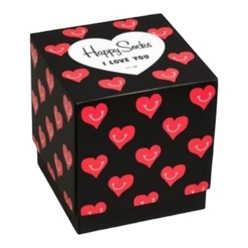 HAPPY SOCKS 3-Pack I Love You Gift Set 36-40 XLOV08-4300