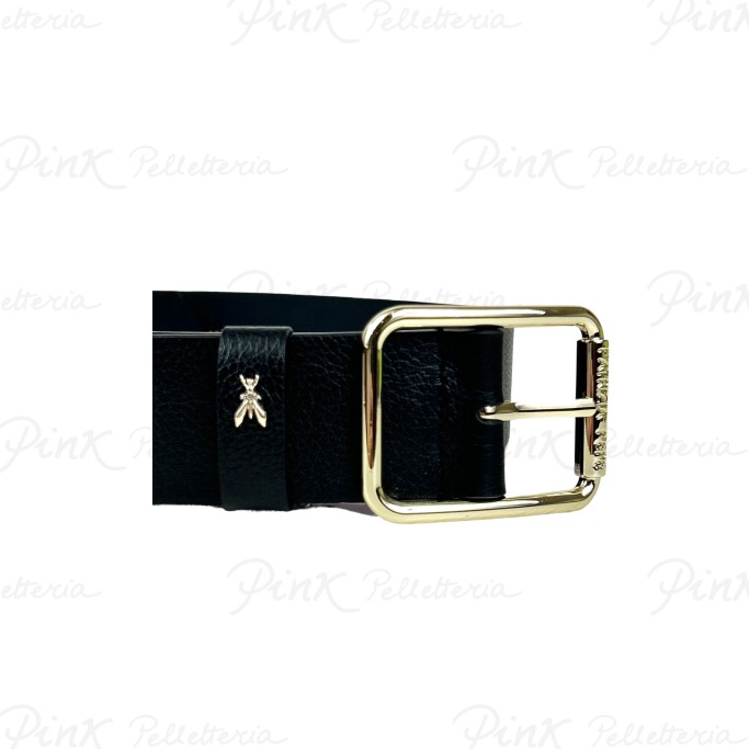 PATRIZIA-PEPE-Cintura-Donna-in-Pelle-CW6409-L001-K118-Black-Light-Gold