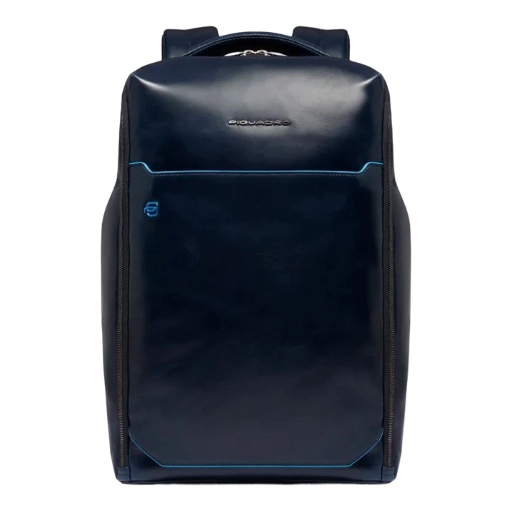 PIQUADRO Zaino 2 Comparti in Pelle Porta PC 14" CA6591B2/BLU2 Blue