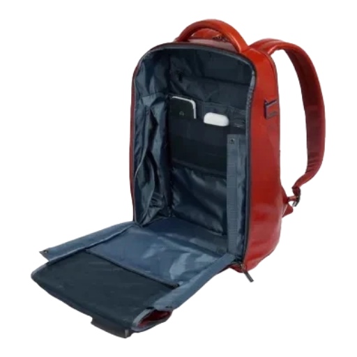 PIQUADRO Zaino 2 Comparti in Pelle Porta PC 15,6" CA6593B2/CU4 Cuoio - immagine 3