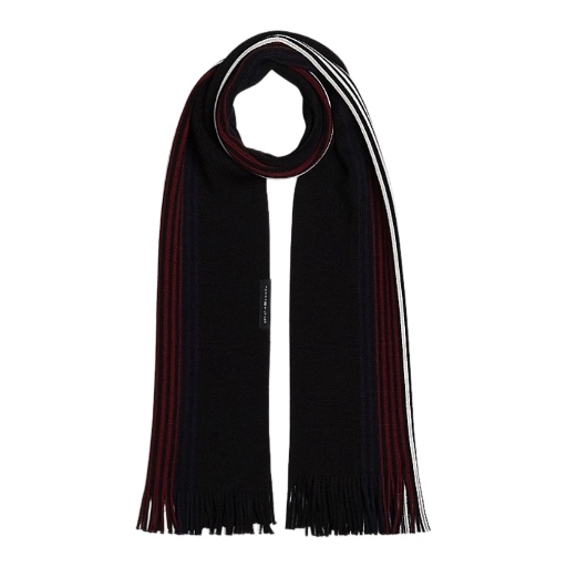 TOMMY HILFIGER Man Th Corp Love Rashelle Scarf AM0AM12833-BDS Nero