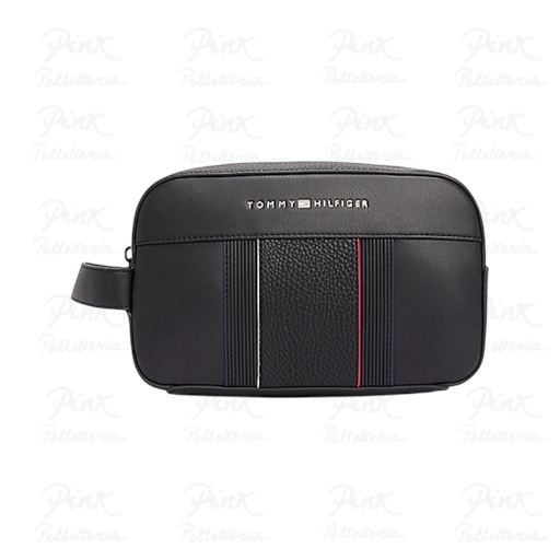 TOMMY HILFIGER Man Th Foundation Washbag AM0AM13301 BDS Black