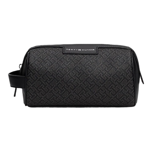 TOMMY HILFIGER Man Th Monogram Med Washbag AM0AM12784-BDS Nero