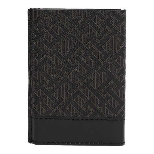 TOMMY HILFIGER Man Th Monogram Metal CC Holder AM0AM12783-BDS Nero - immagine 3