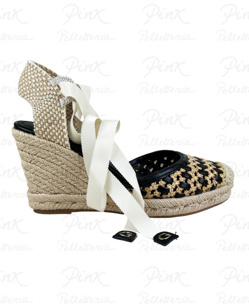 GUESS Cyrenam Sandalo cZeppa FLJNAMFAB04 BLACK Black