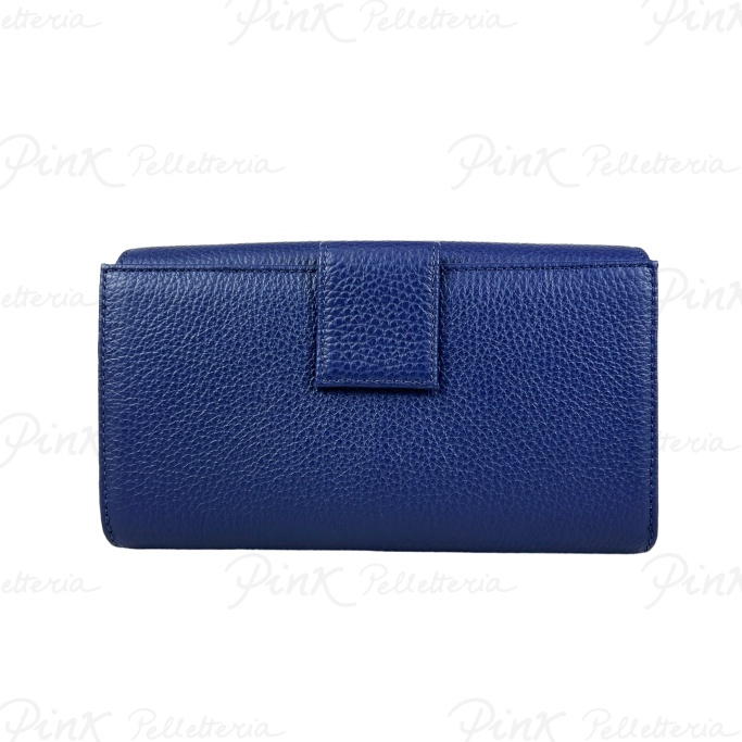 COCCINELLE Metallic Soft Portafoglio E2MW5118501 B50 Royal Blue
