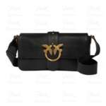 PINKO Love One Classic Slouchy fl 104524-A0QO-Z99Q Nero/Antique Gold