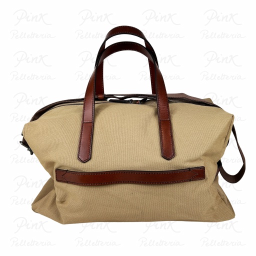 THE BRIDGE Duffle 45 cm 070825FUF7 NaturaleMarrone