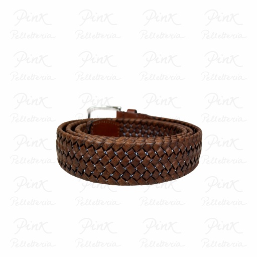 THE BRIDGE Man Cintura H3,5 Treccia 0345354K90 Marrone