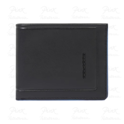 PIQUADRO Portafoglio Uomo in Pelle ,Porta Monete PU4188S138R/N