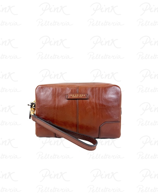 THE BRIDGE Man Vespucci Pouch 05363001-14 Marrone