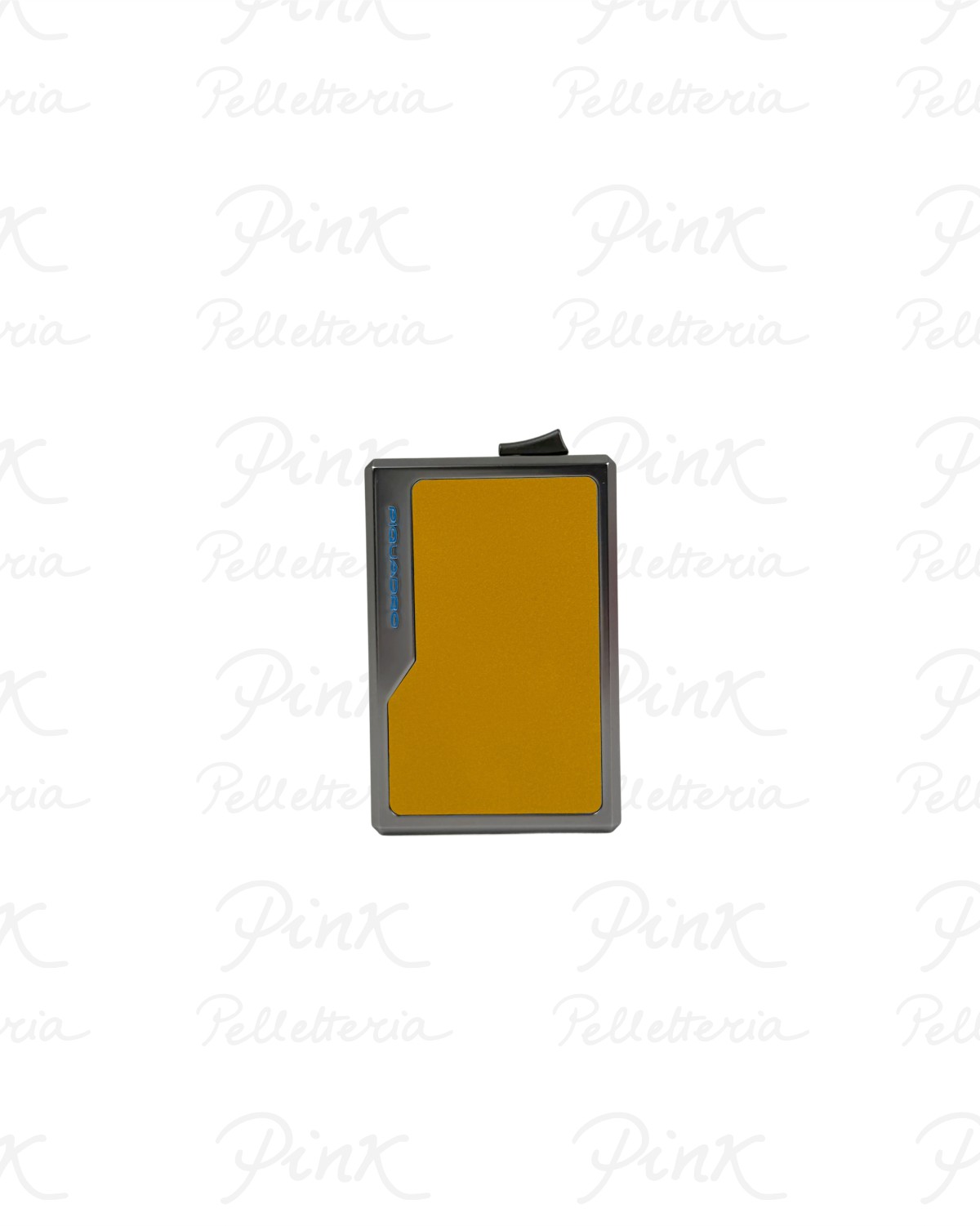 PIQUADRO Magsafe Portacarte di Credito Alluminio PP7072B2RG Giallo