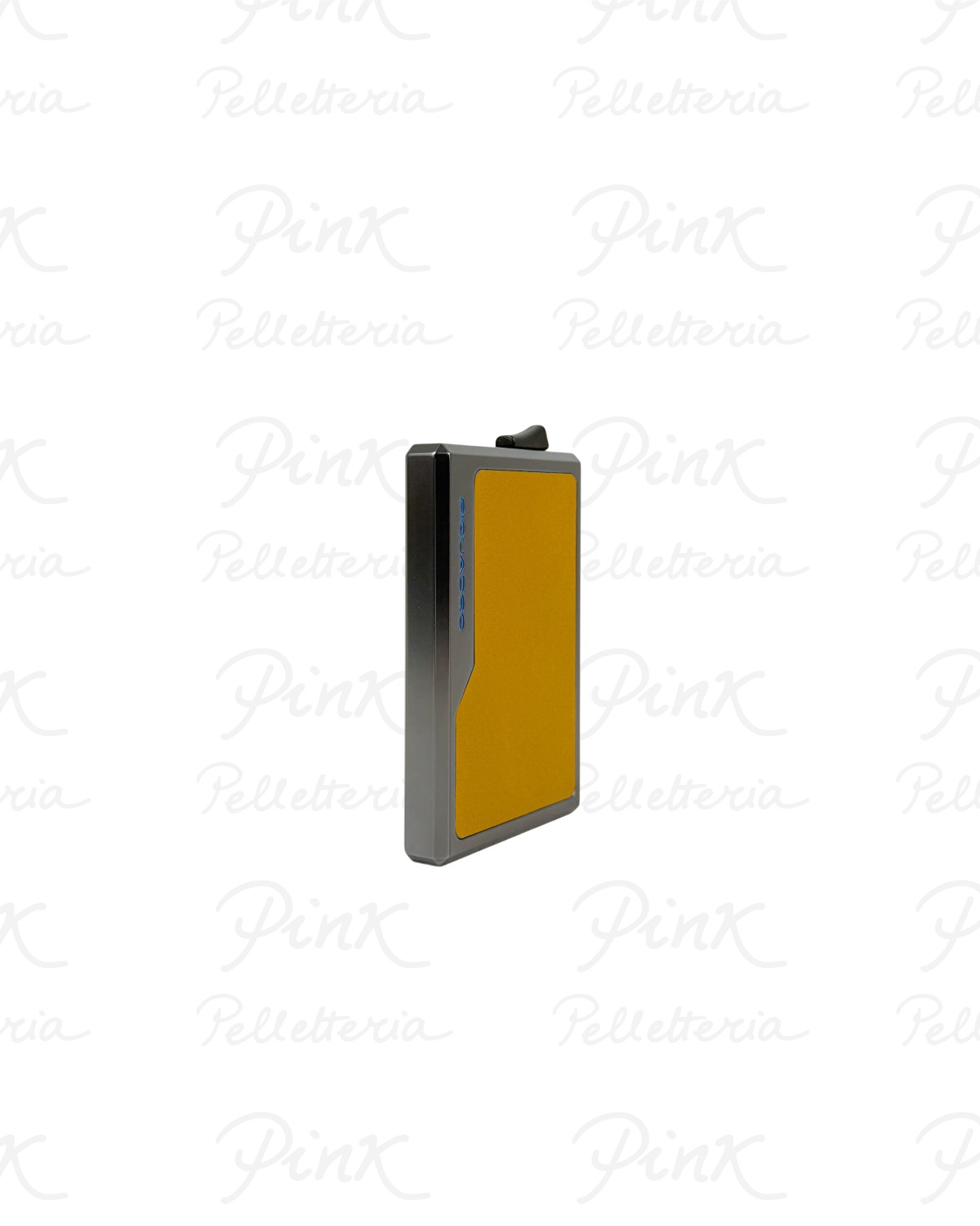 PIQUADRO Magsafe Portacarte di Credito Alluminio PP7072B2RG Giallo