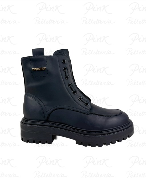 TWINSET Beatles Donna in Pelle 252TCP184-S20634-00006 Nero