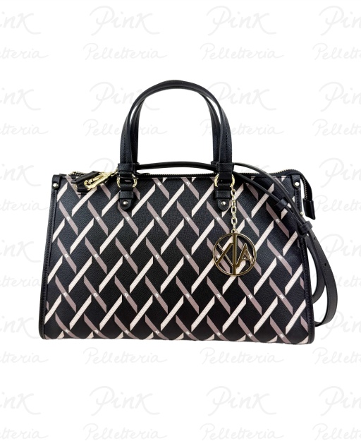 ARMANI EXCHANGE Woman Ginger Bauletto Medium XW000400-AF17155-MC043 BlackBlack