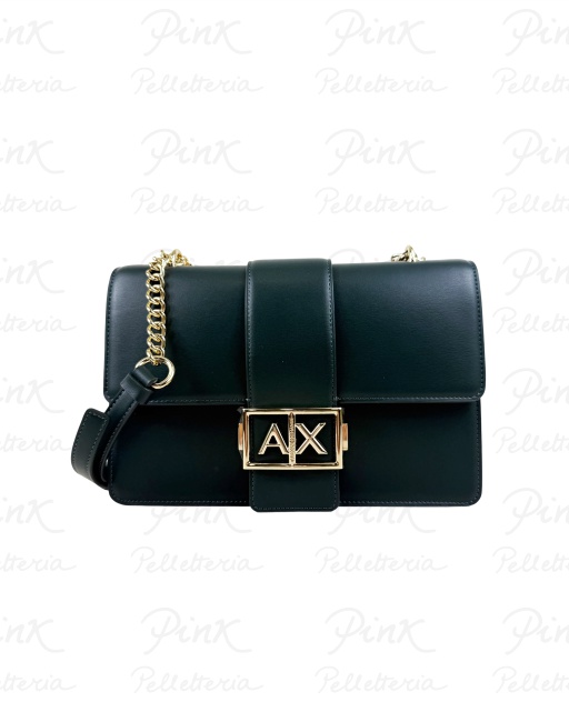 ARMANI EXCHANGE Woman Jodie Crossbody Medium XW000070-AF12039-U7304 Beat Grenn