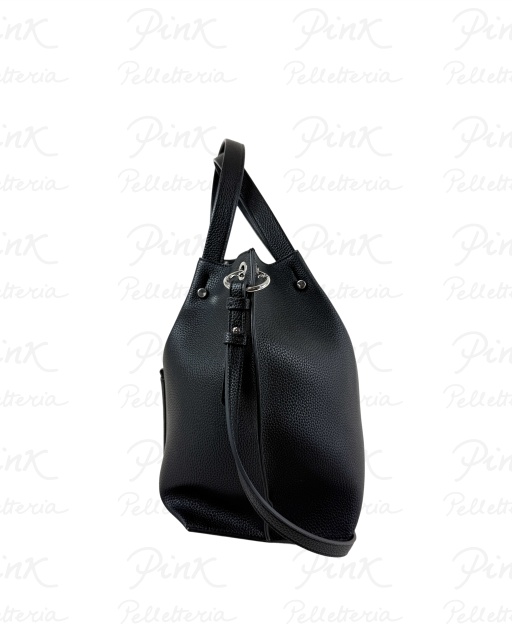 ARMANI EXCHANGE Woman Mila Shopping Medium XW001211-AF15625-UC001 Black