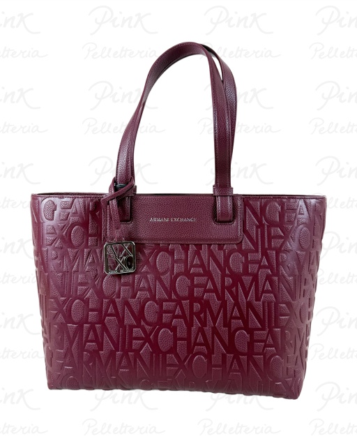 ARMANI EXCHANGE Woman New Essential Shopping Medium XW001481-AF15774-UA343 Groove