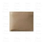 CALVIN KLEIN Ck Leather Billfold Wallet Zip Coin LV04D1028G-RMO Taupe