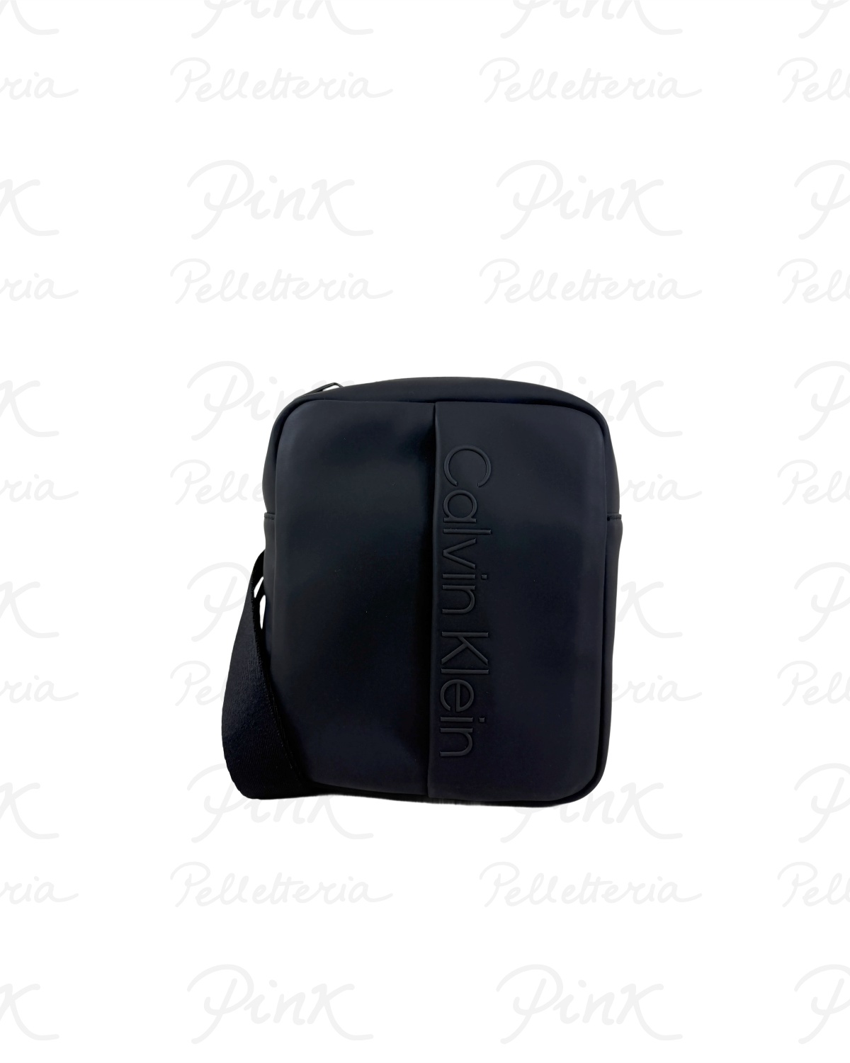 CALVIN KLEIN Man Rubberized Reporter S K50K510225 BAX Black