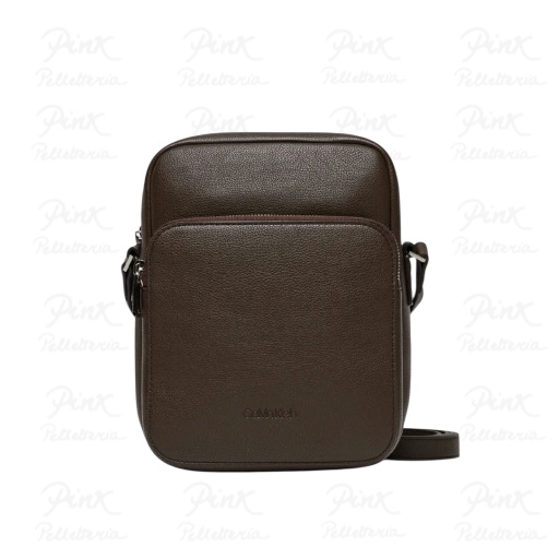 CALVIN KLEIN Micro Pebble Crossbody Small LV04D3076G-BAL Marrone