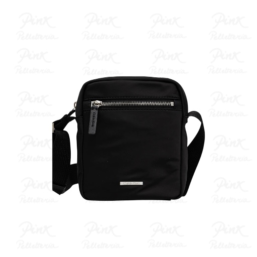 CALVIN KLEIN Sleek Nylon Reporter LV04D3176G-UB1 Black