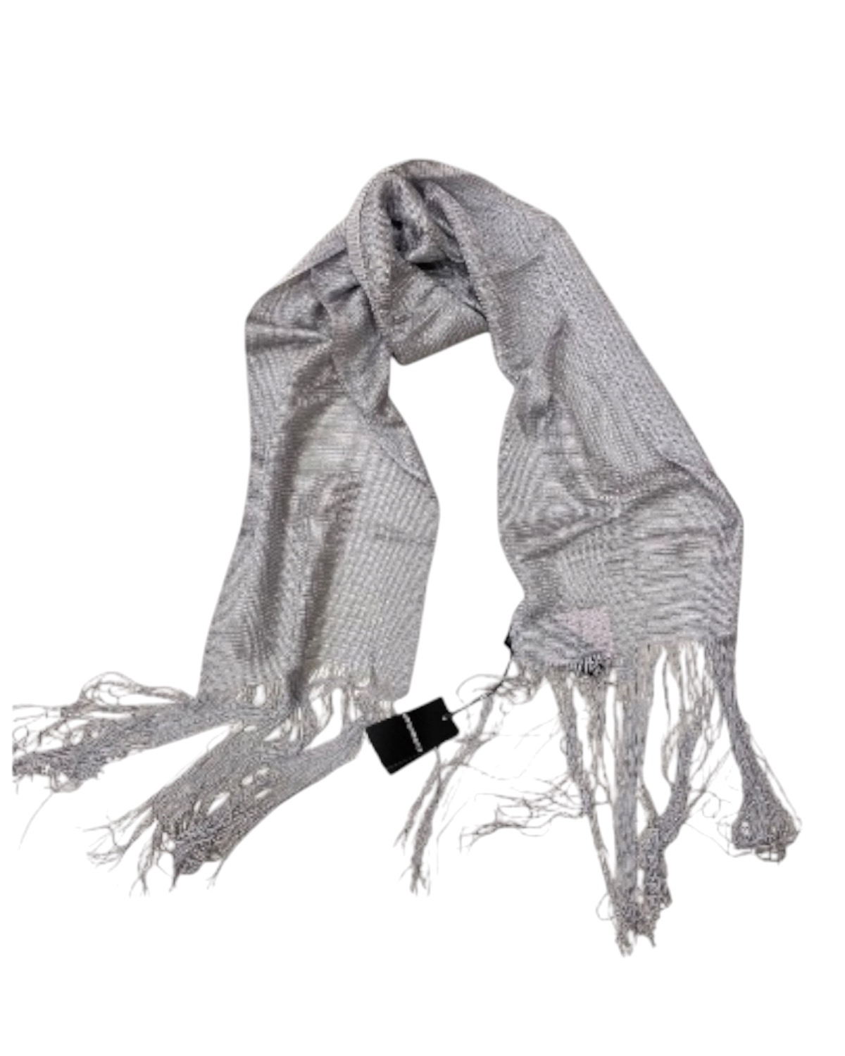 EMPORIO ARMANI Lady Knit Scarf EW001191 AF13633 U8052 Argento