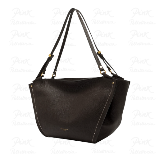 GIANNI CHIARINI Bloom Shopping in Pelle Grana Maxi 11797-RNGDBL-2107 Espresso - immagine 3