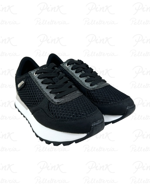 LIU-JO-Evelyn-915-Sneaker-MicrofiberMeshLaminated-Saffiano-BF5057TX50022222-Black