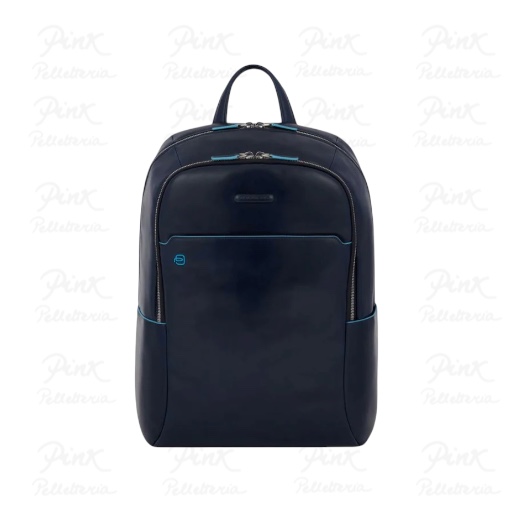PIQUADRO Zaino Grande 15,60" in Pelle CA4762B2/BLU2 Blue