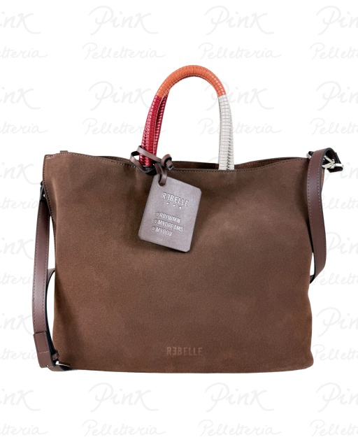 REBELLE Filippa Shopping Camoscio REB0270-P0004 0138 Moka