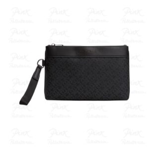 TOMMY HILFIGER Man Th Monogram Pouch AM0AM13529-BDS Black – Pink
