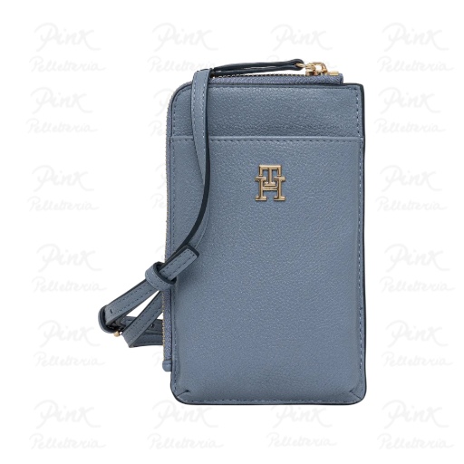 TOMMY HILFIGER Th Distinct Phone Wallet AW0AW17512-C2B Brisk Blue