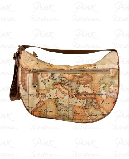 ALVIERO MARTINI PRIMA CLASSE Soft Tracolla Mezzaluna Media cTasca S009 6001 0010 Naturale