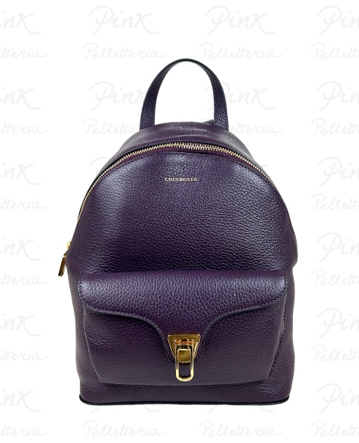 COCCINELLE Beat Generation Zaino Piccolo in Pelle E1TFK140101 V87 Prune