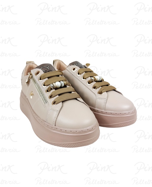 KEYS Sneaker Venus 11212-10098 NocciolaStrass