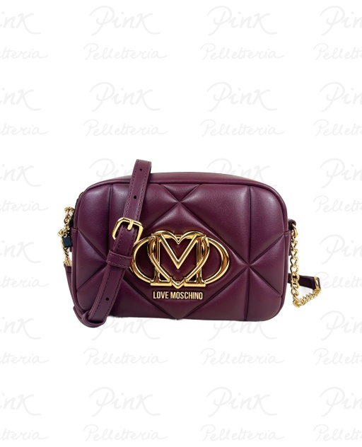 LOVE MOSCHINO Maxi Trapunta Tracollina JC4038PP1N-LC0-552 Vino