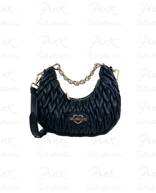LOVE MOSCHINO Quilted Sottospalla Trapunta JC4014PP1N-LH0-000 Nero