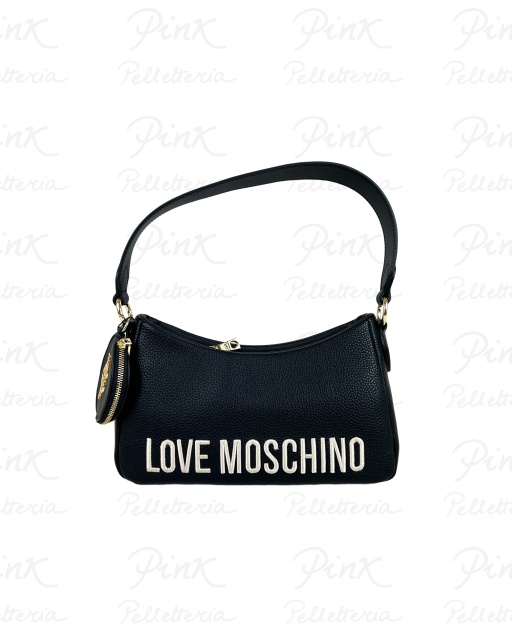 LOVE MOSCHINO Saffiano Sottospalla JC4104PP1N-LT1-000 Nero + Nero